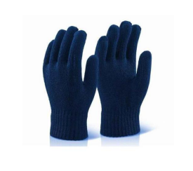 Cotton Gloves Blue